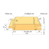 22X120 DUBBELFASSPONT GRAN G4-2 4,8M