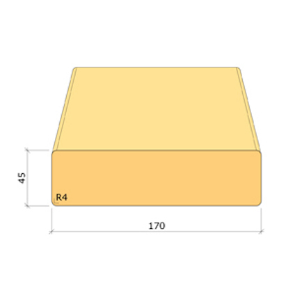 45X170 K-VIRKE C24 IMP NTR/A 3,6M