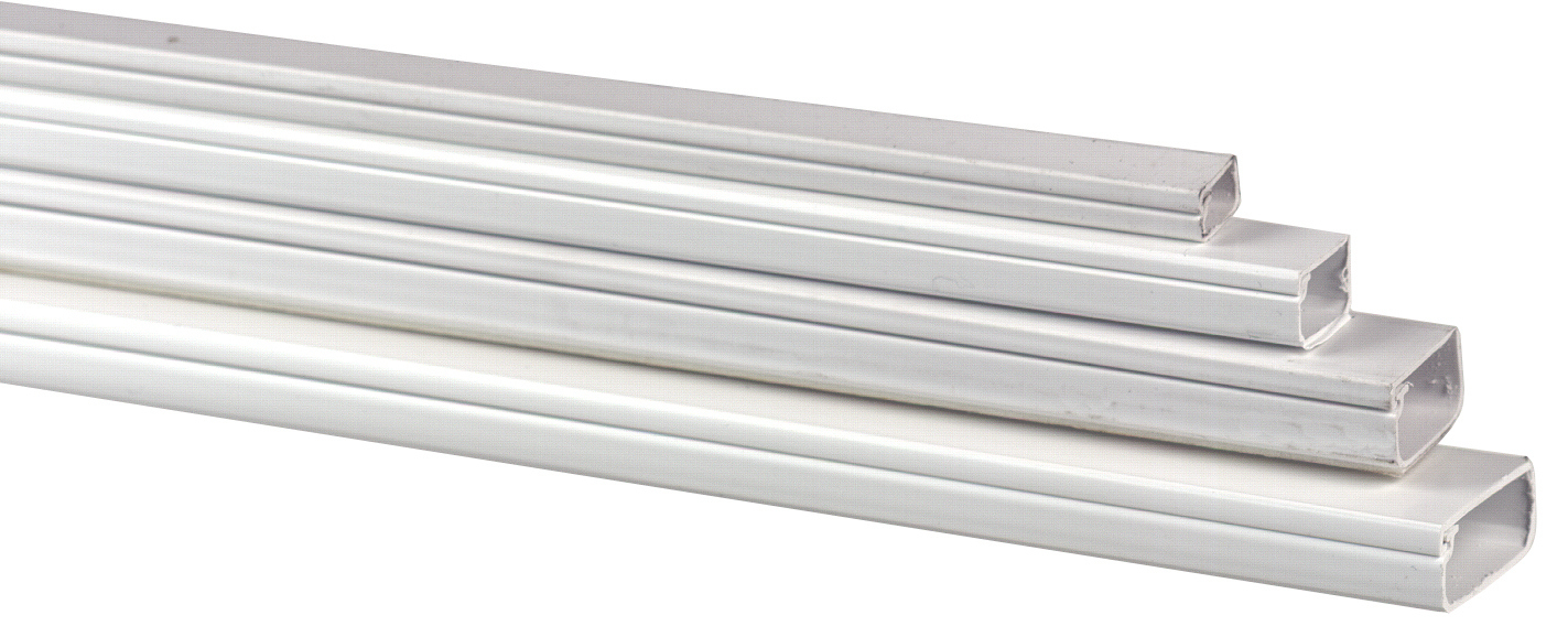 LEDNINGSLIST/KABELKANAL, SJÄLVHÄFTANDE, MED LOCK, PLASFIX - Plasfix