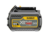 Uppladdningsbart batteri DeWalt XR Flex Volt 18V/54V Li-Ion 6.0Ah med gul och svart design.