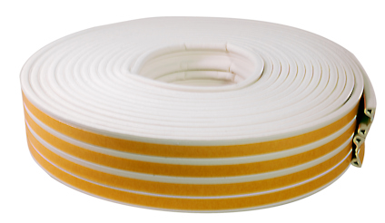 P-LIST EPDM, VIT, BOBIN 9 MM X 5,5 MM X 100 M