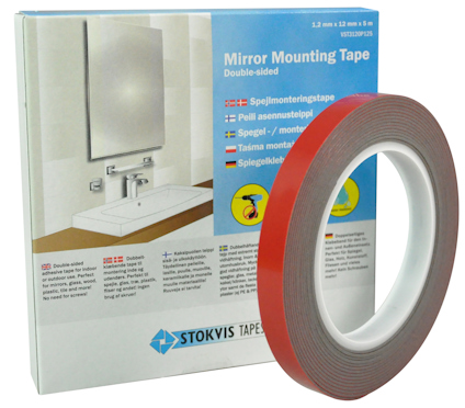 DH SPEGEL/MONTERINGSTEJP 1,2 MM X 12 MM X 5 M