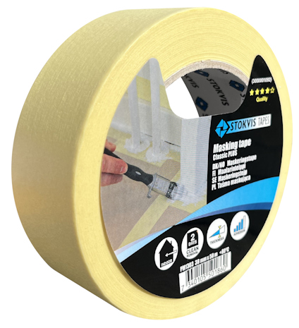 MASKERINGSTEJP, 80 GR 38 MM X 50 M