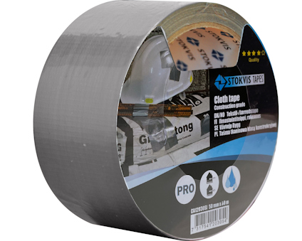 VÄVTEJP BYGG, SILVER 50 MM X 10 M