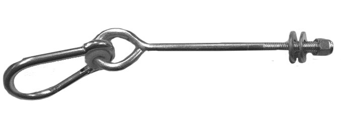 UPPHÄNGNING TILL GUNGSTÄLLNING GALV. 260X47X46 - Jabo