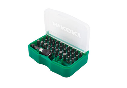 BITSBOX 31 DELAR M/BÄLTESKLIPSHIKOKI 1/4" 25MM