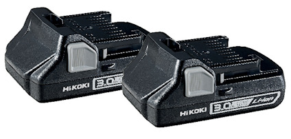 BATTERI 2XBSL1830C HIKOKI 18V SLIDE 2X3AH