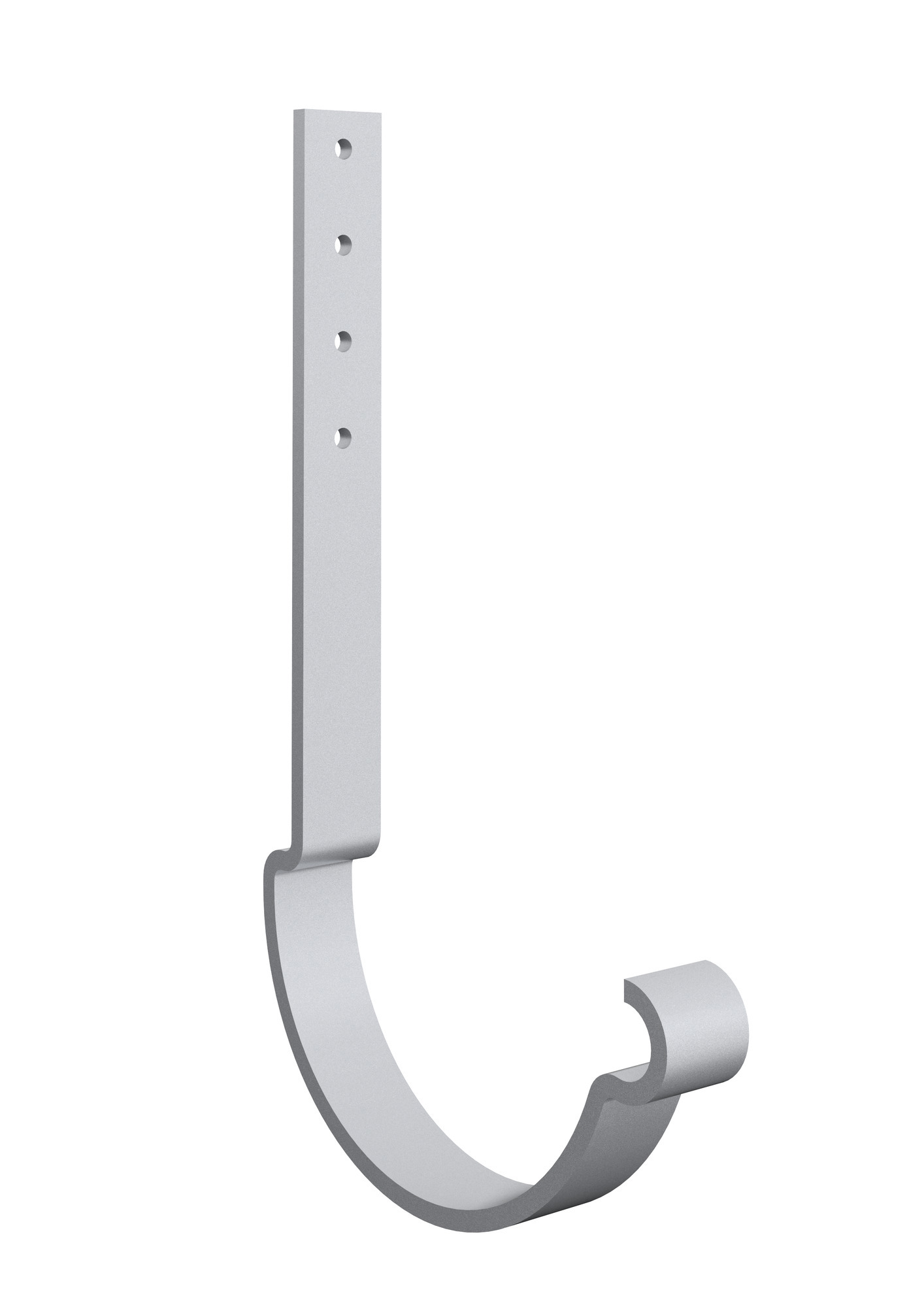 RÄNNKROK KFL HALVRUND FAST SILVERMETALLIC 045 125X196MM - Lindab