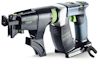Skruvautomat med ergonomiskt handtag och grön-svarta detaljer. Marken Festool synlig på verktyget.