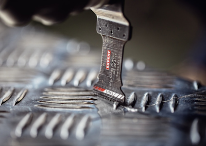 Närbild av ett verktyg från Bosch med texten "EXPERT".