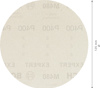 Rund slippapper med text "P400 EXPERT", perforerat mönster. Diameter angiven som 125 mm.