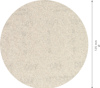 Rund sandpappersskiva, 125 mm i diameter.