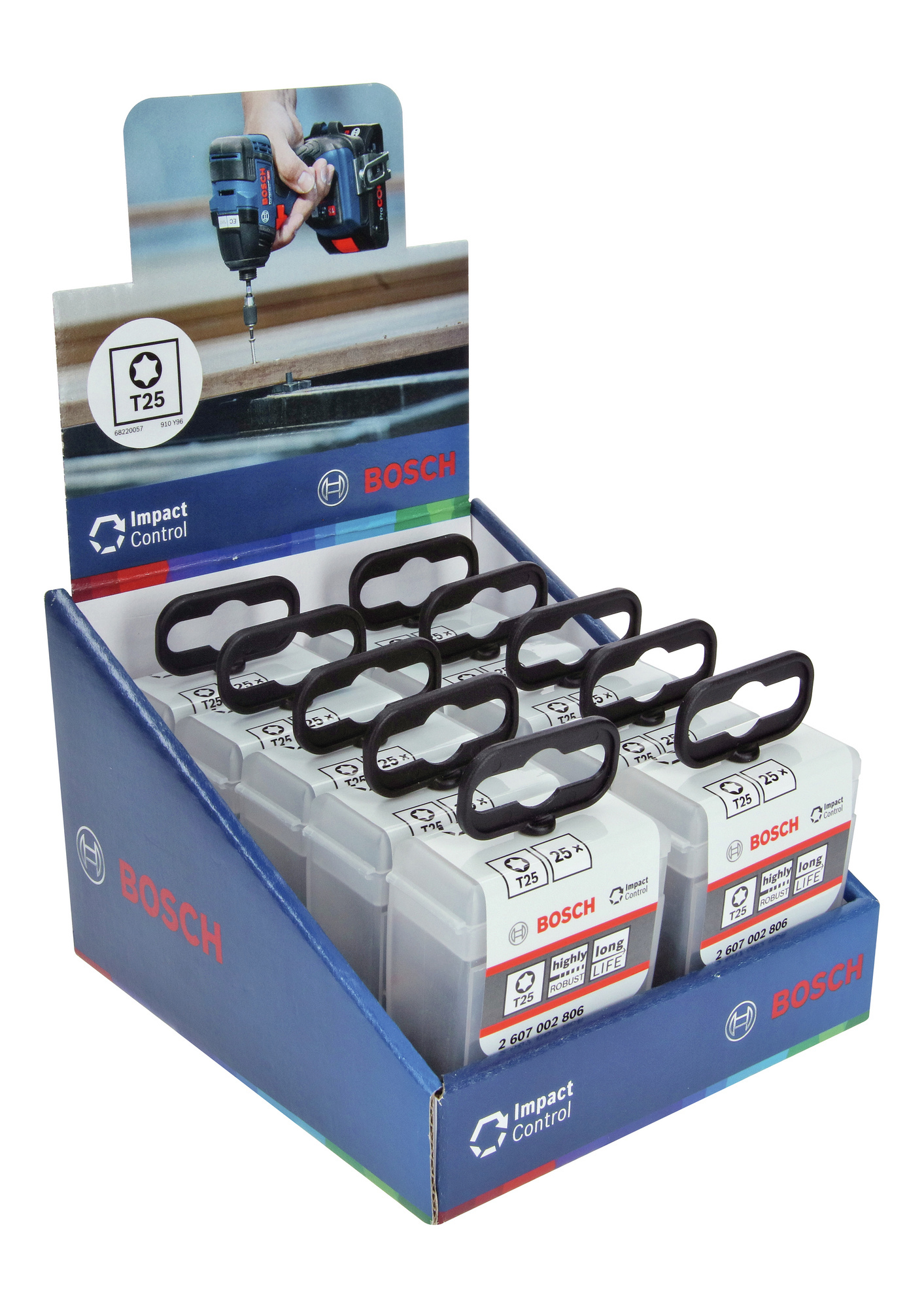 BITS TX25 IMPACT 25MM TICTAC 25ST - Bosch