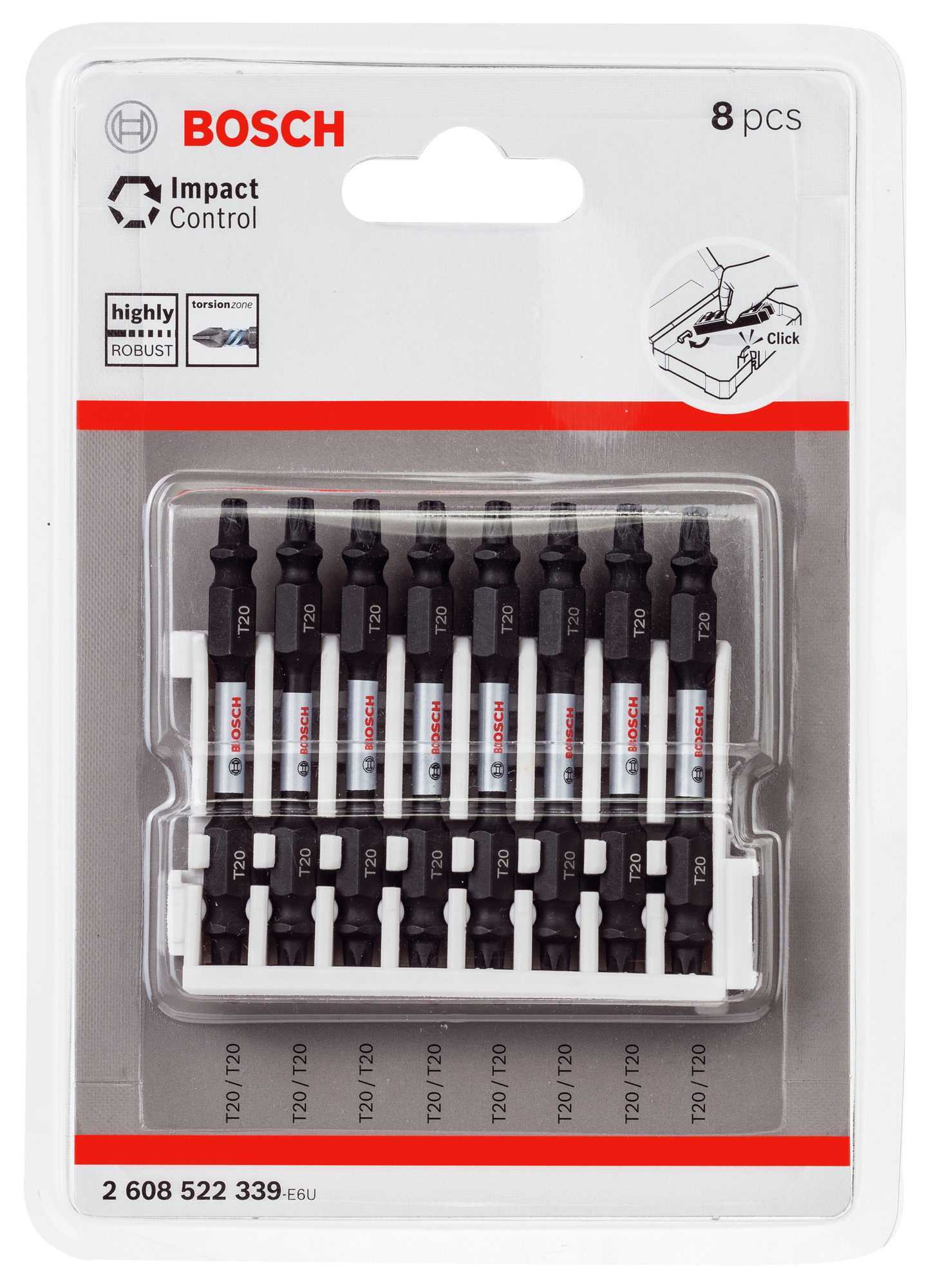 BITS BOSCH IMPACT CONTROL PAKET DUBBELÄNDADE TORX - Bosch
