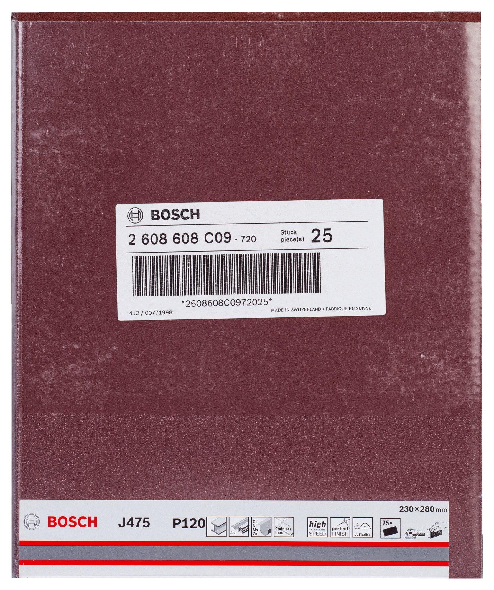 SLIPARK BOSCH J475 BEST FOR METAL - Bosch