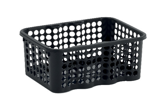 FÖRVARINGSKORG RONDO 1,5L SVART - Thomee