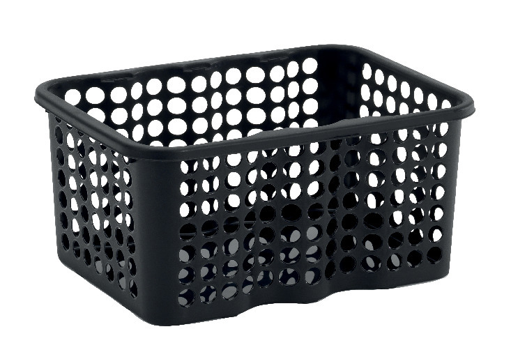 FÖRVARINGSKORG RONDO 6L S VART - Thomee