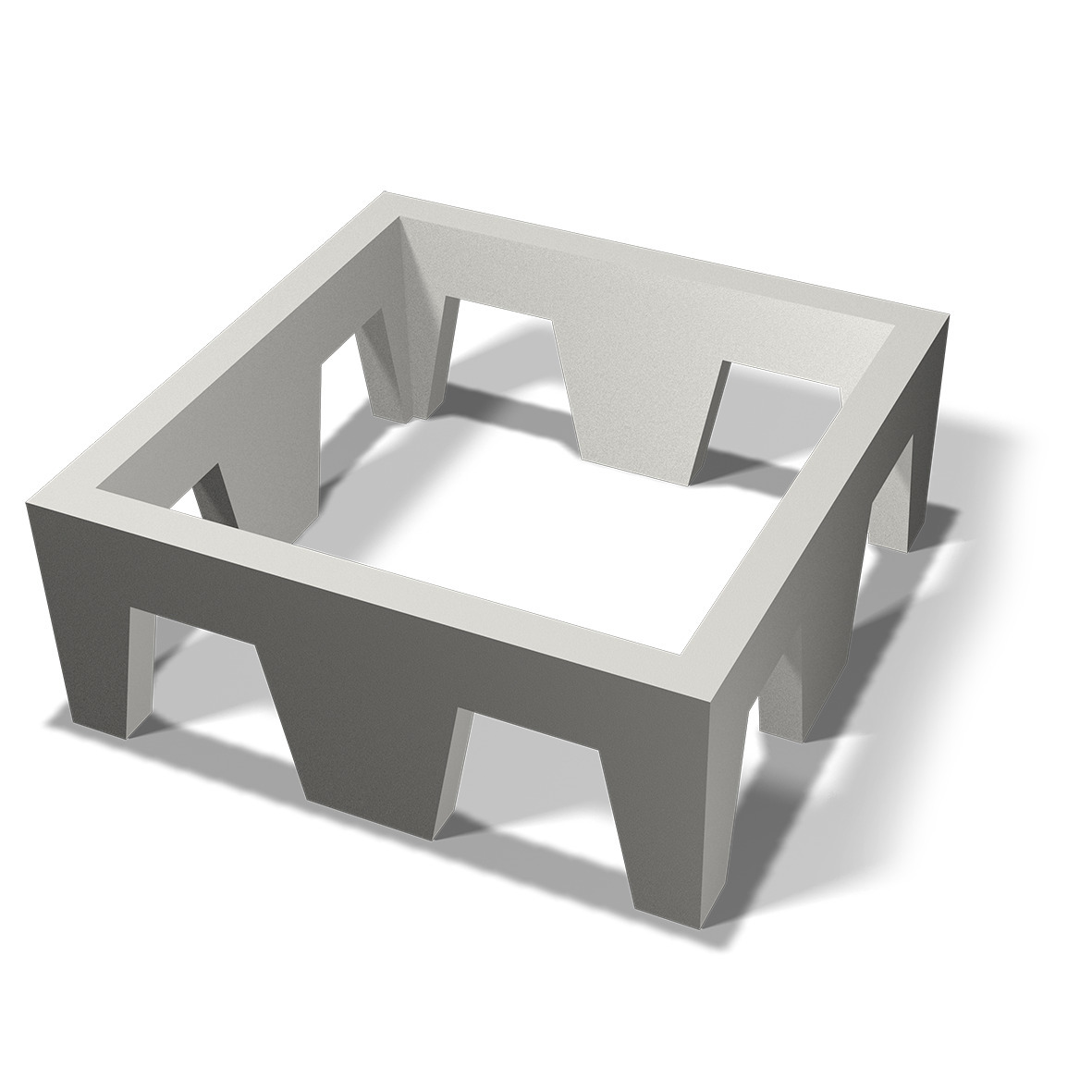 TRÄDGROPSFUNDAMENT 1400X1400MMGRÅ - Benders