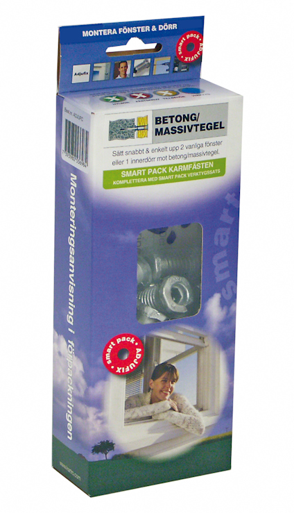 KARMINFÄSTNING SMARTPACK BETONG/TEGEL