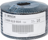 Rulle med Bosch etikett, artikelnummer 2 608 619 816 - 720, 10 stycken, streckkod, tillverkad i Schweiz.
