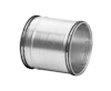 SKJUTNIPPEL SNPU VENTILATION GALVAD 125X500MM