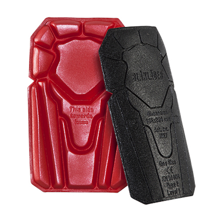 KNÄSKYDD 4027 1203 SVART/RÖD ONESIZE