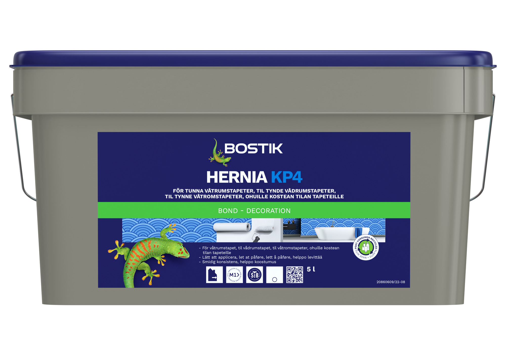 VÅTRUMSLIM TAPET HERNIA KP4 5L - Bostik