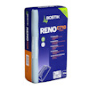 Förpackning av Bostik RENO C710 Fine+, 15 kg, med blå, orange och vit text och symboler.