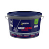 Behållare med Bostik Grip A936 Xpress, 5 kg, för golvförberedelse, med instruktioner och märkningar på etiketten.
