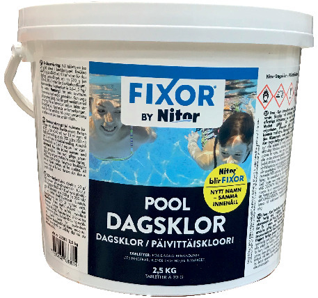 DAGSKLOR POOL TABLETTER - Nitor