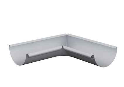 RÄNNVINKEL RVI INNER HALVRUND SILVERMETALLIC 045 125MM 90GR