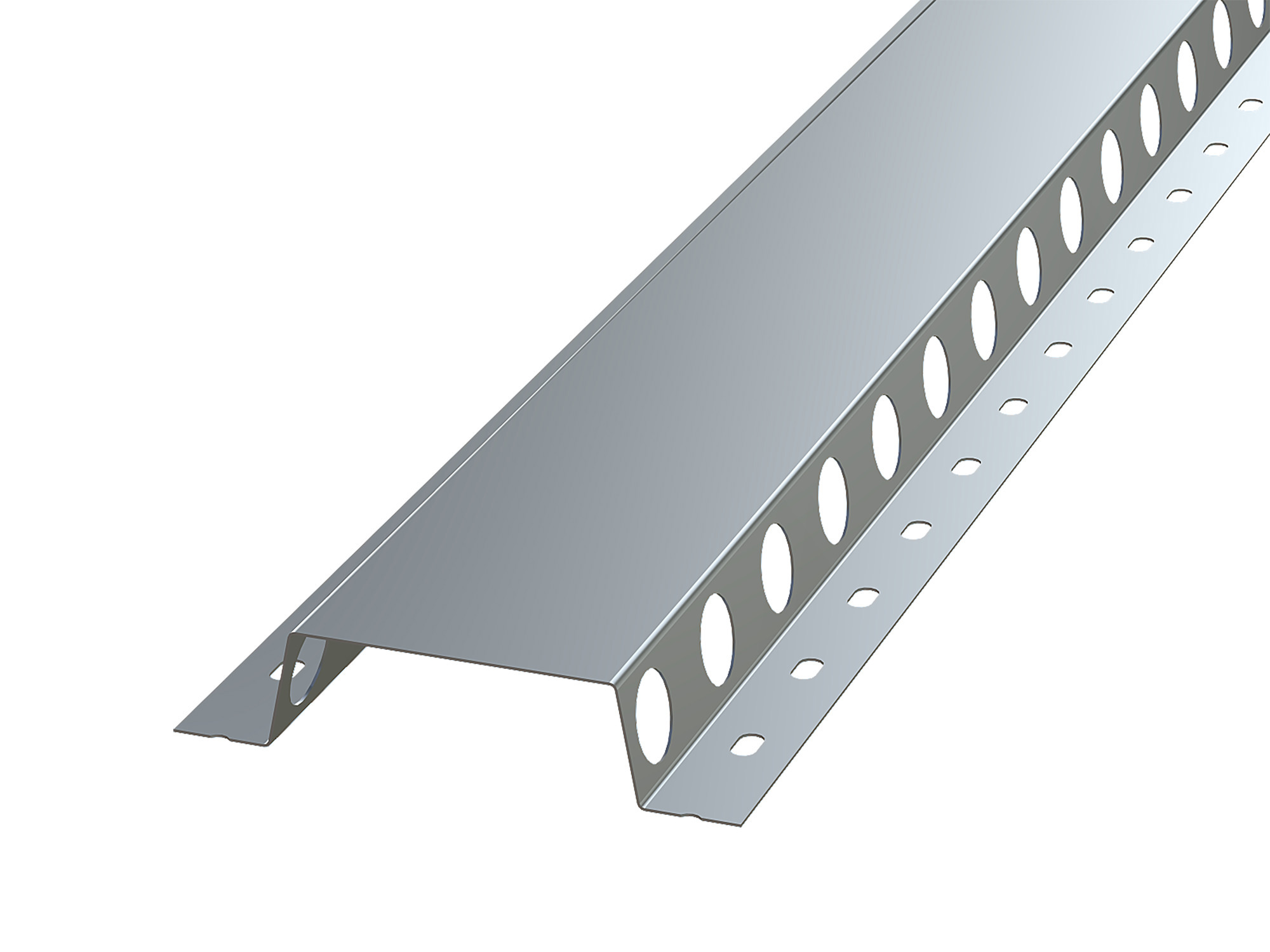 FASADLÄKT FLVB VENTILERAD BREDSVART 3000X1MM - Lindab