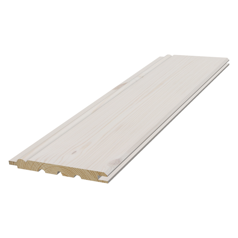 PANEL TREND PÄRLSPONT VITVAX FURU 12X095X4200 MM - Moelven