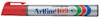 Röd märkpenna med texten "Artline 109" och "PERMANENT MARKER".