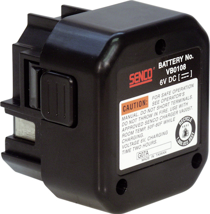 BATTERI GASVERKTYG SENCO 1,65AH 6V NI-MH