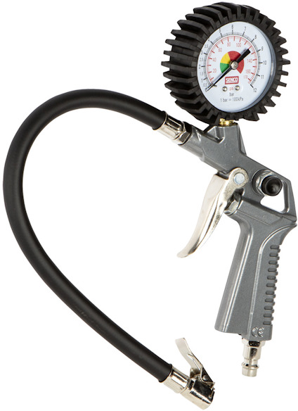 DÄCKSPÅFYLLARE SENCO 1/4" MED MANOMETER 0-12 BAR