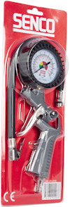 DÄCKSPÅFYLLARE SENCO 1/4" MED MANOMETER 0-12 BAR