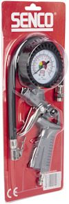DÄCKSPÅFYLLARE SENCO 1/4" MED MANOMETER 0-12 BAR