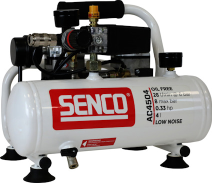 KOMPRESSOR AC4504 LOW NOISE OLJEFRI 8 BAR 4 L 45 L/MIN