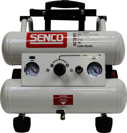KOMPRESSOR AC12810 LOW NOISE OLJEFRI 9 BAR 10 L 128 L/MIN