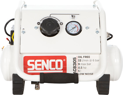 KOMPRESSOR AC8305 LOW NOISE OLJEFRI 9 BAR 5L 83L/MIN