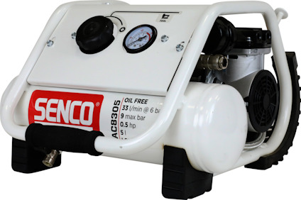 KOMPRESSOR AC8305 LOW NOISE OLJEFRI 9 BAR 5L 83L/MIN