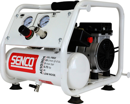 KOMPRESSOR AC10304  LOW NOISE OLJEFRI 9 BAR 4L 103L/MIN