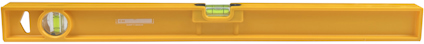 VATTENPASS PLAST GUL 60CM