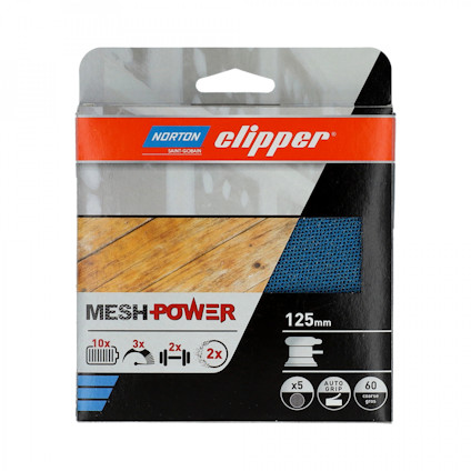 SLIPNÄTSRONDELL CLIPPER MESHPOWER M920 K180 225MM