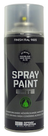 SPRAYFÄRG SPRAY MASTER ELITE SVART HALVMATT 400ML
