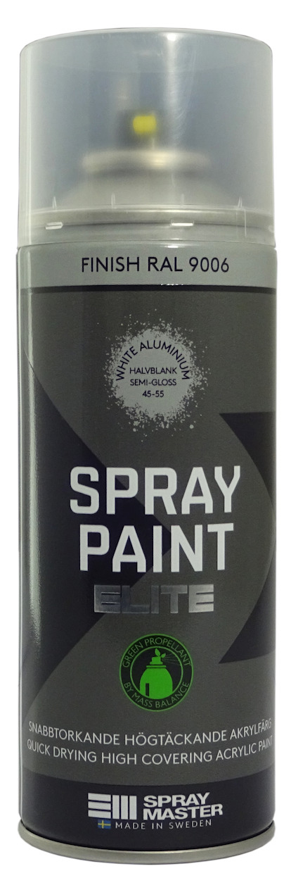 SPRAYFÄRG SPRAY MASTER ELITE VIT ALUMINIUM 400ML