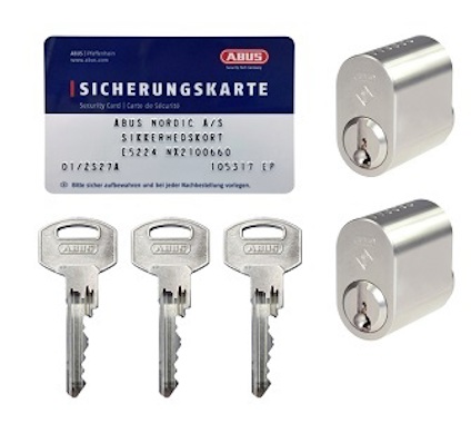 CYLINDER ABUS 2-PACK SSF3 ZOLIT