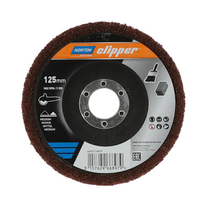 RONDELL CLIPPER SLIPNYLON FÖR TRÄ F2303 125X22