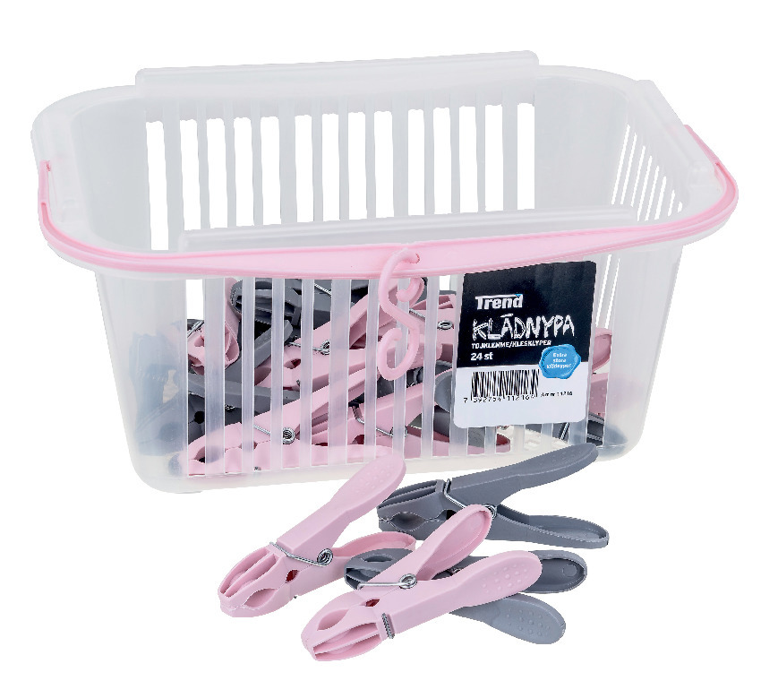 KLÄDNYPEKORG 24 KLÄDNYPOR TREND - Thomee